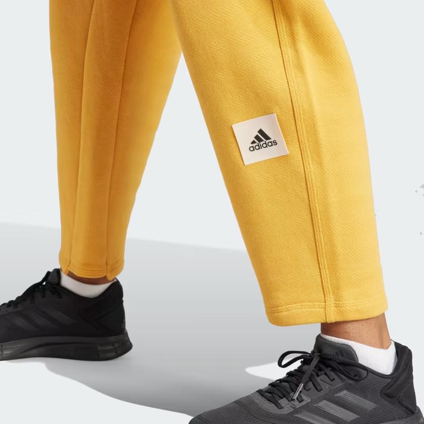 adidas Женские свободные повседневные спортивные штаны Желтые Женские IA3001