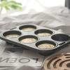 Pearl Metal Muffin Pan, 6-Cavity, High Clean Coat, EE Sweets, D-4838