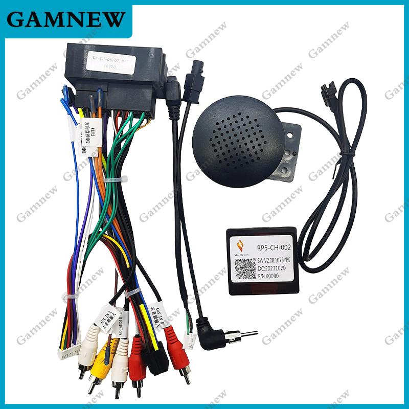 16Pin Car Wiring Harness Adapter Canbus Box Decoder RP5-CH-002 For Jeep Grand Cherokee Compass Renegade Wrangler Rubicon