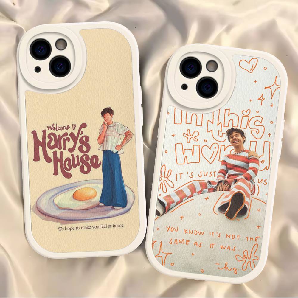 Чехол для телефона Harry's Phone Case Singer S-Styles Love On Tour для IPhone 16 15 14 13 12 11 Pro Max Plus Мягкая кожаная крышка