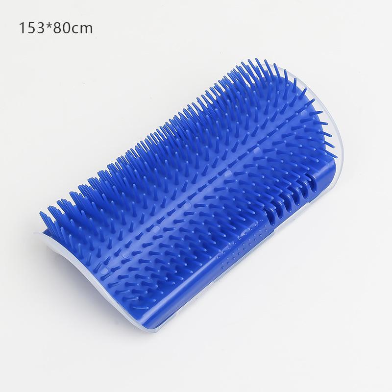 Durable Space-saving Design Pet Grooming Brush Wall Corner Pet Supplies Cat Massage Brush Rubbing Suitable Cat Scratching Device Supply