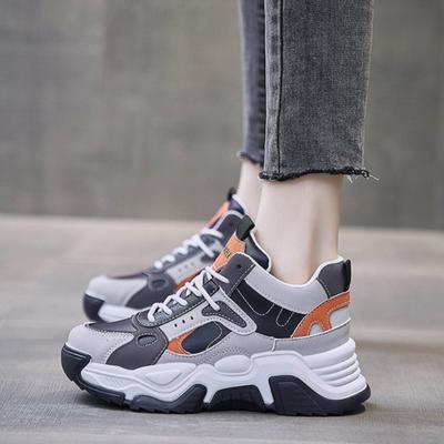 Корейская версия новой папиной обуви для женщин 2024 года, универсальная спортивная обувь на толстой подошве, вулканизированная обувь Zapatillas Mujer