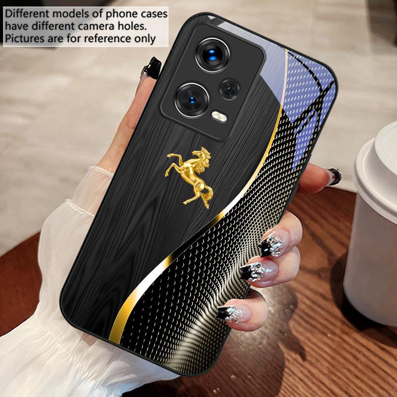 Деревянная текстура Золотой Конь Для Xiaomi Poco M4 X7 F7 Ultra x7pro F7 F6 X6 Pro F5 F4 X5 X3 F3 X2 F4 GT M3 X4 GT Закаленный чехол для телефона