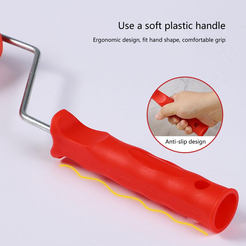 Валик для текстурирования гипсокартона, Валик с рисунком, Кисть для стен, Валик для шпатлевки, Инструмент для украшения дома, Простой в использовании