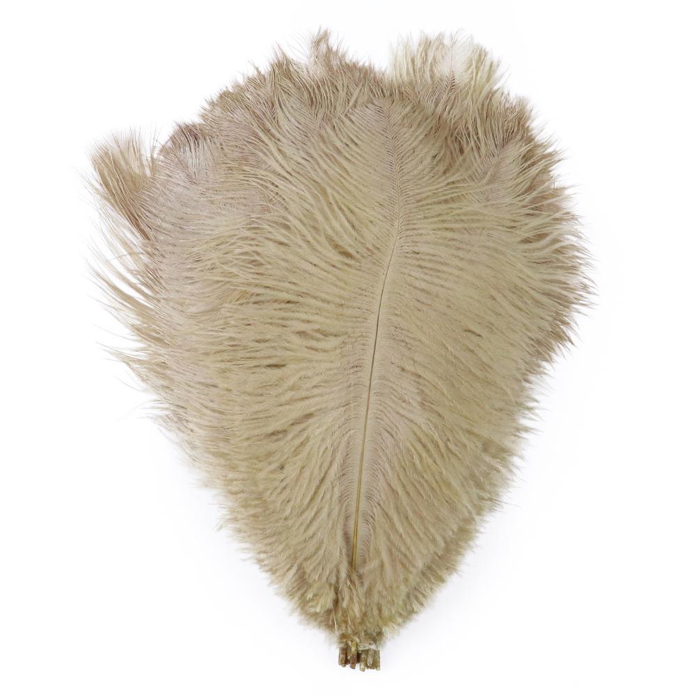 Multicolor Ostrich Hair 30-35Cm Wedding Decoration Ostrich Flannel Strip Handmade Accessories Diy Handmade
