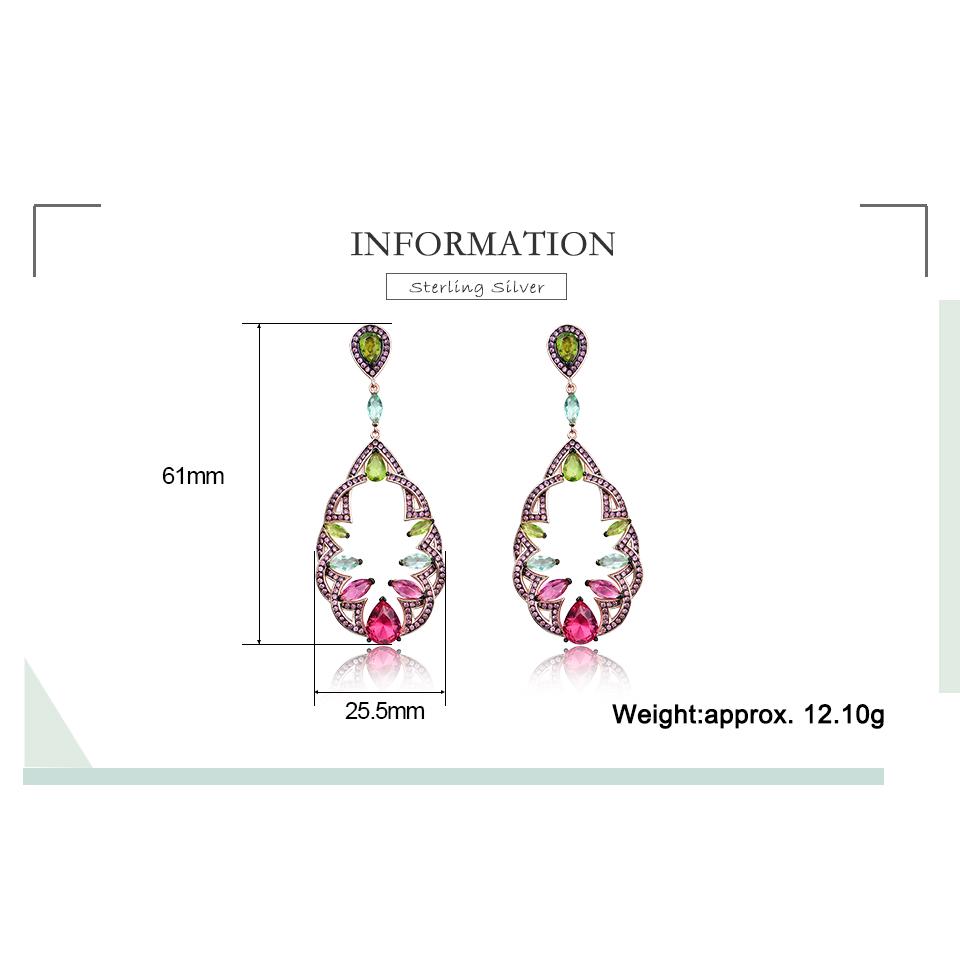 Umcho Серьги Dorp в стиле отпуска, серьги-подвески из стерлингового серебра 925 пробы, юбилей, день рождения, День святого Валентина, ювелирные изделия, подарки