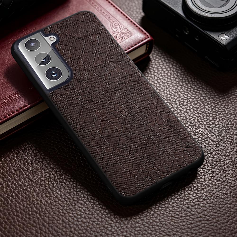 Minimalist Luxury Style Phone Case for Samsung for Galaxy S23 S22 S21 S20 Ultra Plus FE Scratch-resistant Protection for Galaxy S23 Ultra Case