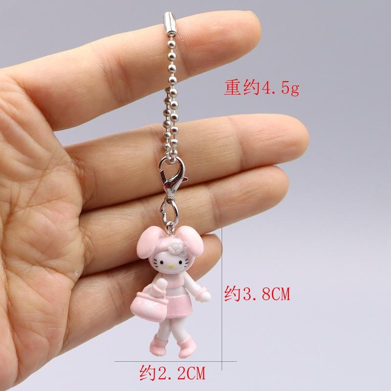 Нетоксичные 1 шт. Мультяшные Каваи Хлебный Мишка Милый Желтый Цыпленок Фигурки Экшн Мультяшные Брелоки Аксессуары для Сумок Подвески Подарок