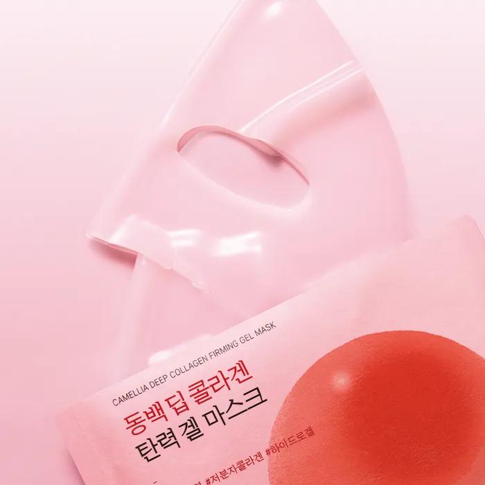 Camellia Deep Collagen Elasticity Gel Mask 4 Sheets