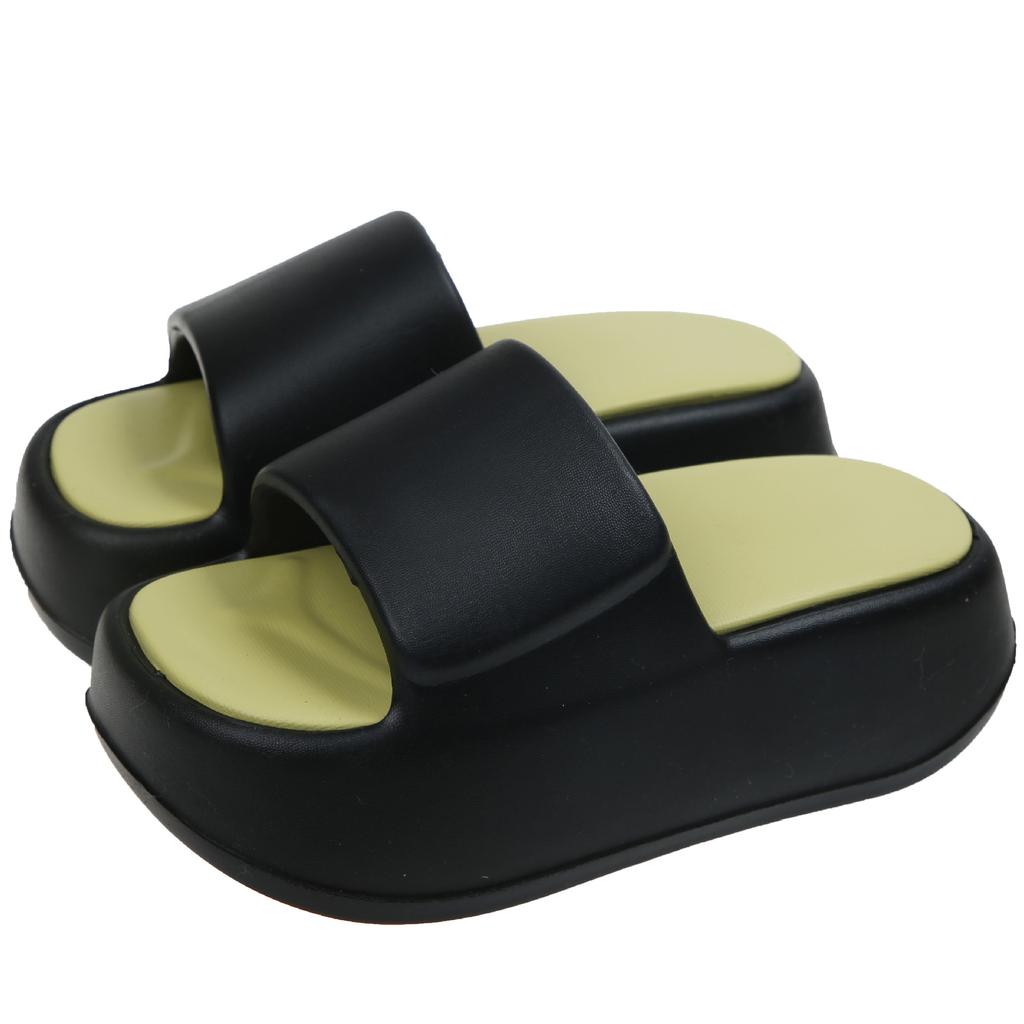 Высокие тапочки на плоской подошве женские мягкие толстые туфли из ЭВА женские мюли на каблуке 7 см женские уличные тапочки на платформе