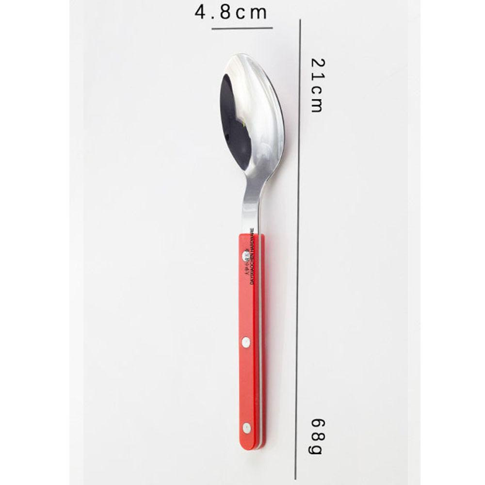 Набор столовой посуды для западного ресторана из нержавеющей стали 304, бытовой, с ручками-зажимами, нож, вилка, ложка, ручки под мрамор, нож для масла, десертная ложка