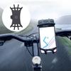 360-градусный вращающийся держатель для мобильного телефона на велосипед, мотоцикл, самокат, безопасный силиконовый держатель для телефона, силиконовый выдвижной тип, для всех типов телефонов