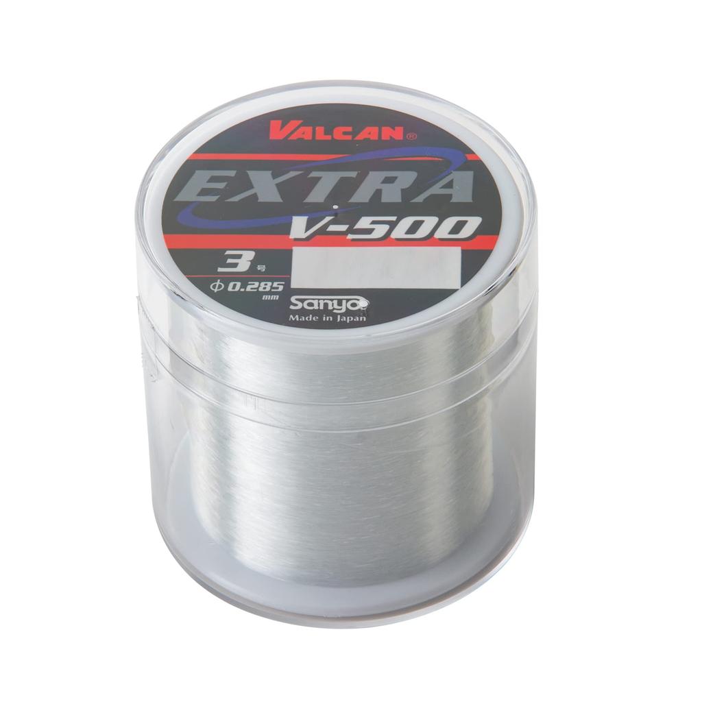 Sanyo Nylon Vulcan Extra V-500 Nylon Line, 500m, 1.0, Natural Clear