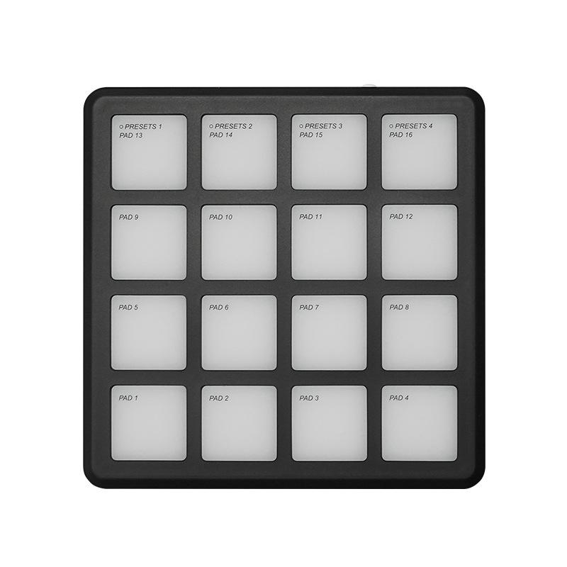 Portable RGB MIDI Drum Pad DJ Keyboard Controller