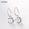 Lindon Women Copper Alloy Zircon Earrings Drop Earrings For Women Wedding Party Gifts