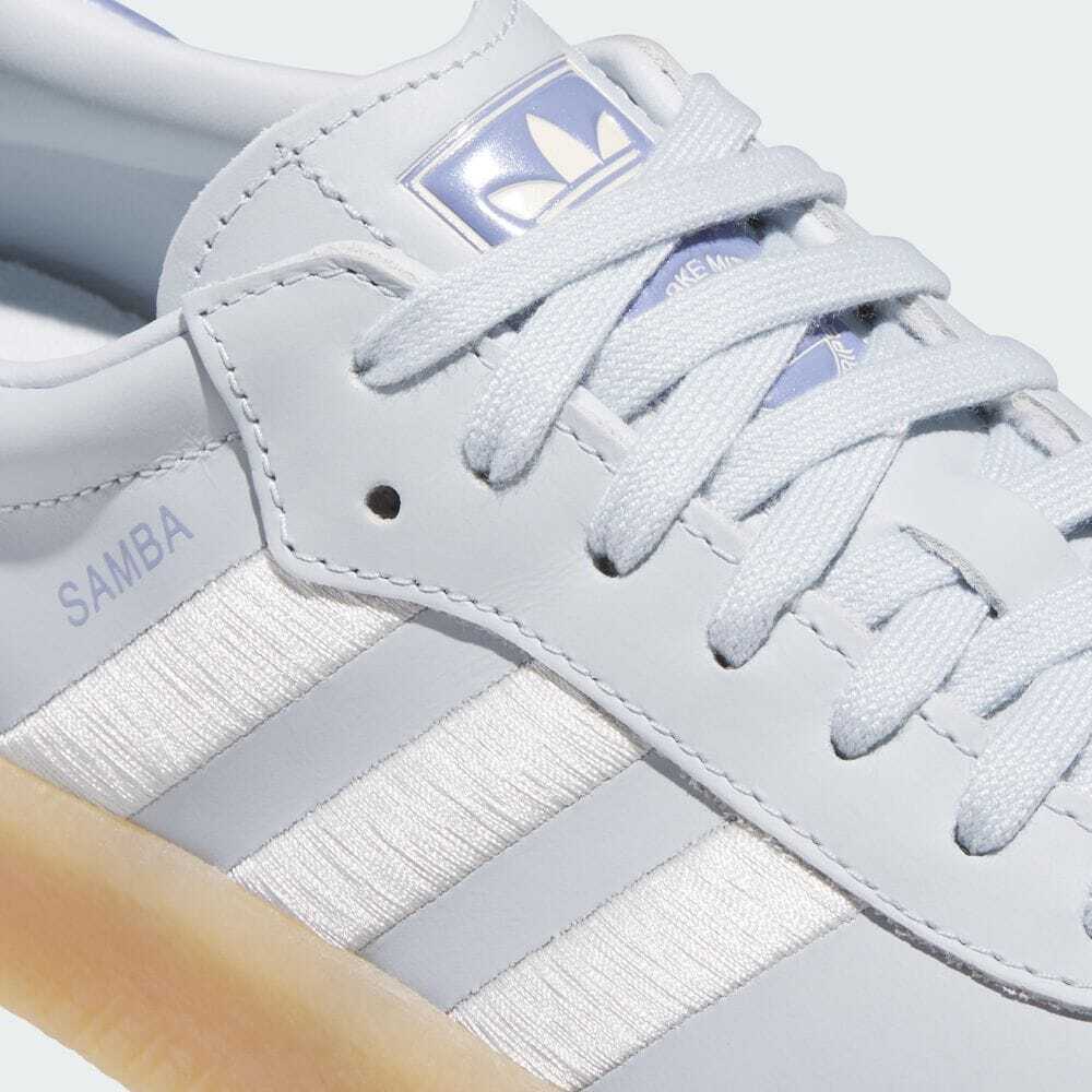 IG1953 adidas Originals Sambae Небесно-голубой Бело-кремовый Синий Искристый Металлик (Женский)