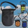 Портативная поясная сумка для сбора и хранения спортивных мячей для тенниса, пинг-понга, гольфа, пиклбола