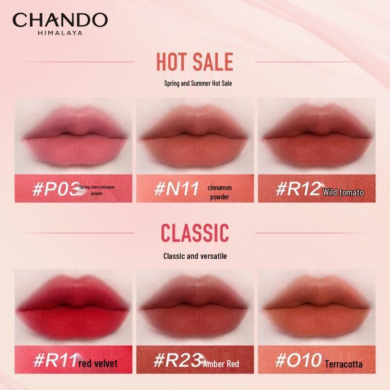 CHANDO EUSPA Shampoo & R12 Lipstick Gift Set