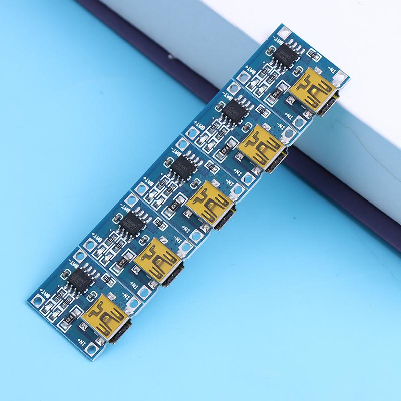 5Pcs 5V 1A Type-C Micro Usb 18650 Tc4056A Lithium Battery Charging Board Tp4056