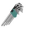 Special Hex Star Wrench Set, Screwdriver Set, T 10 T 15 T 20 T 25 T 27 T 30 T 40 T 45 T 50, L-shaped, 9-piece Set, Precision Torque Wrench, L-shaped W