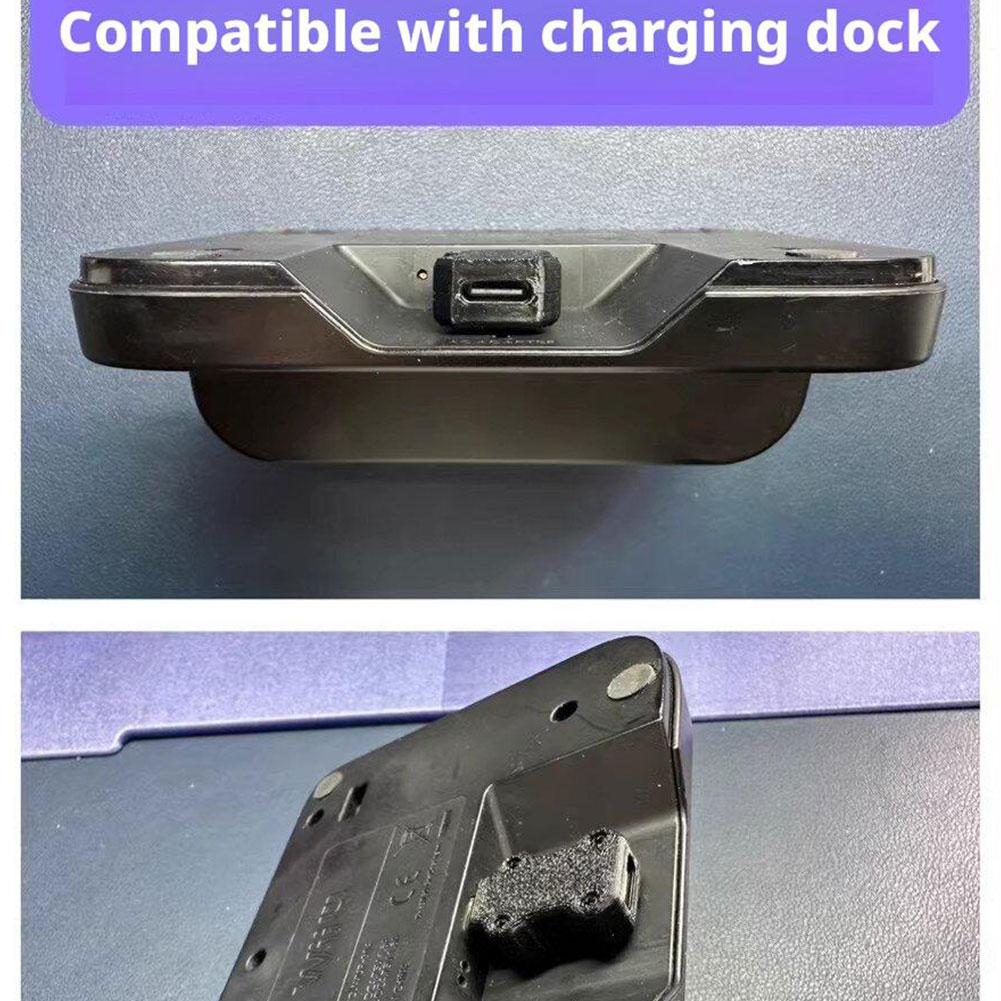 1 шт. 3D-печатный адаптер-зарядное устройство Type-C для контроллера Wii U - Точная посадка, быстрая зарядка и устойчивость к падениям