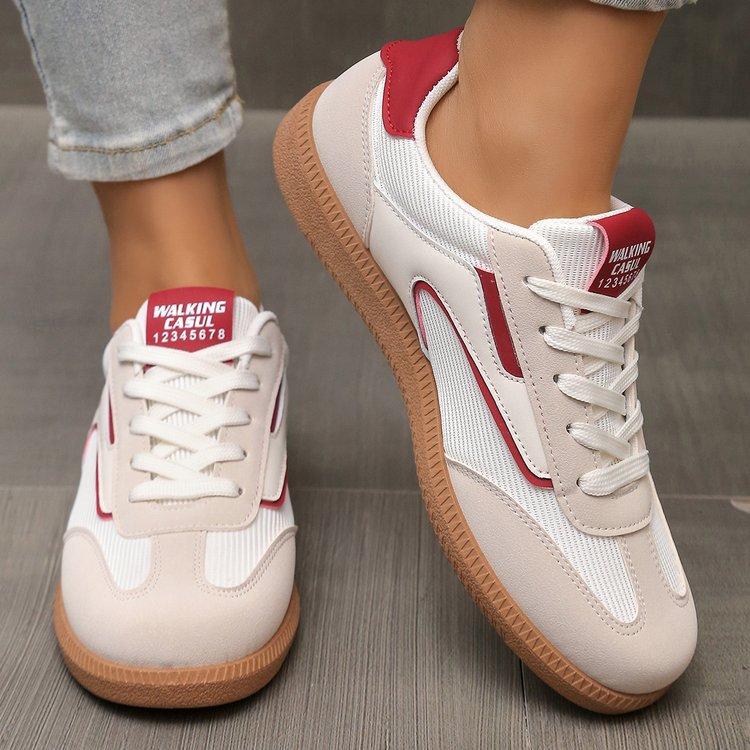 Большие размеры Dexun Shoes Женская мода Спорт Досуг Удобные Универсальные Удобные Кроссовки