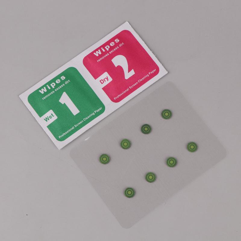 8 шт./уп. 6 мм DIY Противоскользящие Стеклянные Ножки для Мыши Накладки Универсальные Наклейки для Игровой Мыши Улучшенное Сцепление Аксессуары