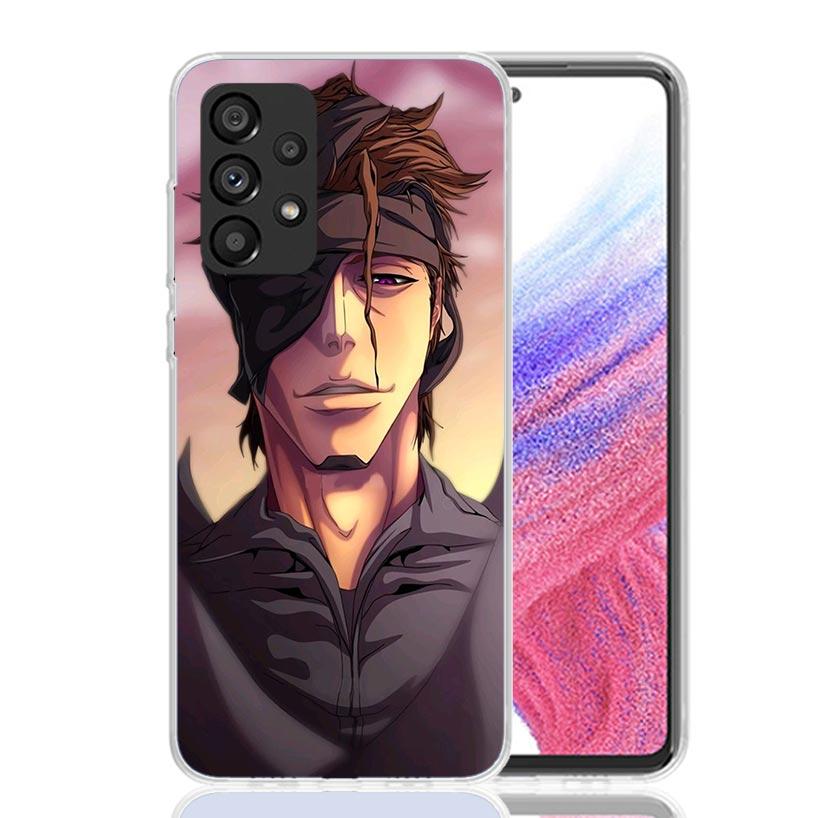 Айзен Сосуке Bleach Чехол для телефона для Samsung Galaxy A17 A16 A14 A15 A13 A57 A56 A54 A55 A53 A37 A36 A34 A35 A33 A26 A24 A25 A23 G