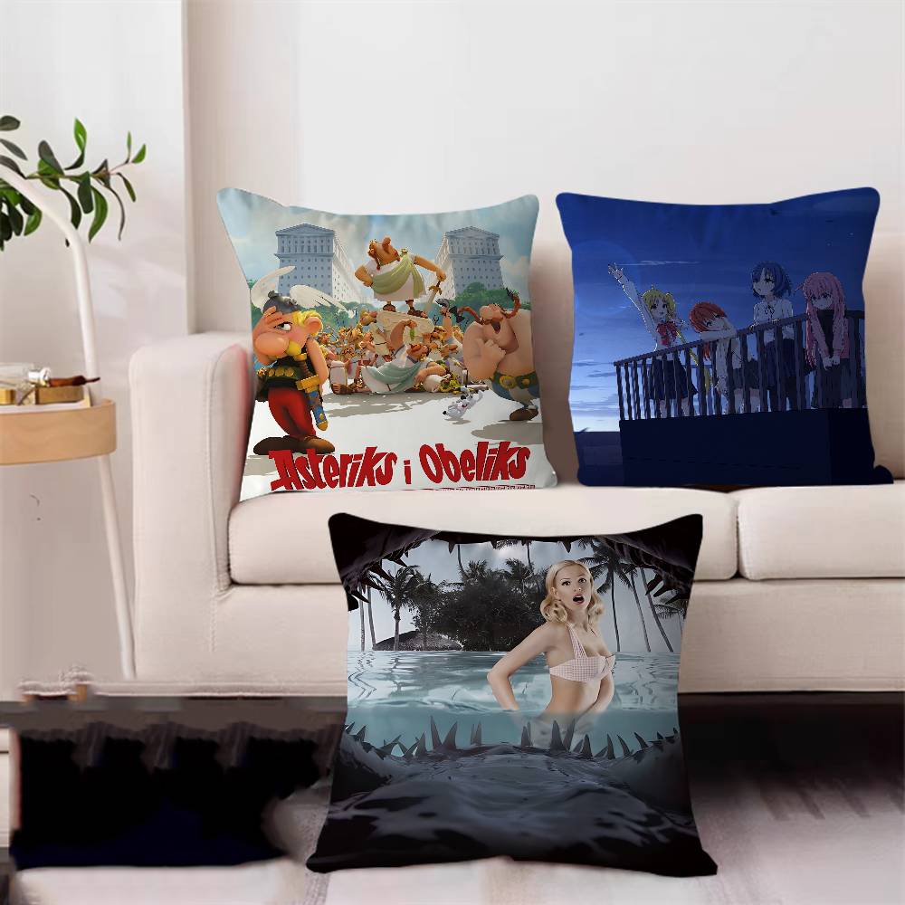 Наволочка A-Asterix Подушка для дивана, автомобиля, рождественский подарок 40x40см 45x45см