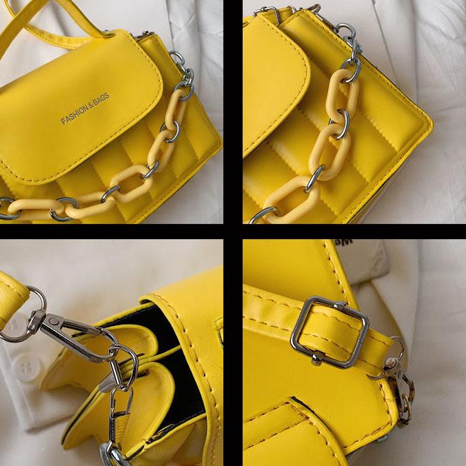 Женская винтажная портативная сумка, универсальная косая сумка на одно плечо, женская однотонная мини-маленькая квадратная сумка