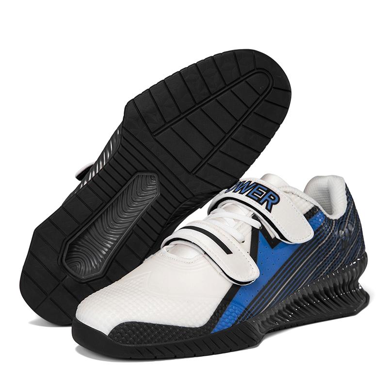 Men Durable Weightlifting Shoes Big Size Red Green Man Heavy Lifts Squats Powerlifting Sneakers Big Size