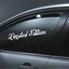 New Reflective Waterproof Auto Decal Limited Edition Window Car Stickers Auto-styling