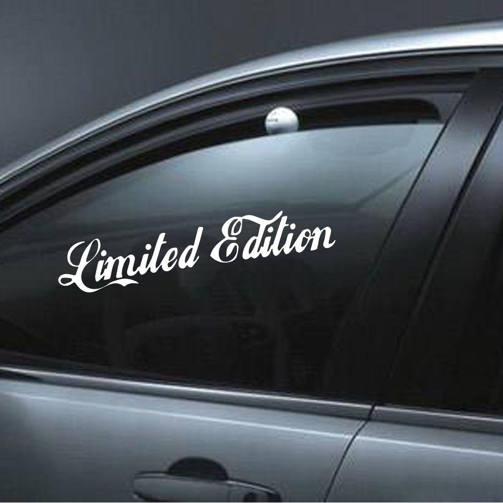 New Reflective Waterproof Auto Decal Limited Edition Window Car Stickers Auto-styling