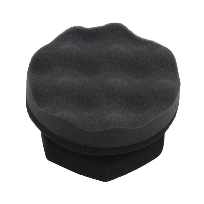 Авто Детейлинг Подушечка для покраски шин Аппликатор для воска Губки Черный 1 шт.