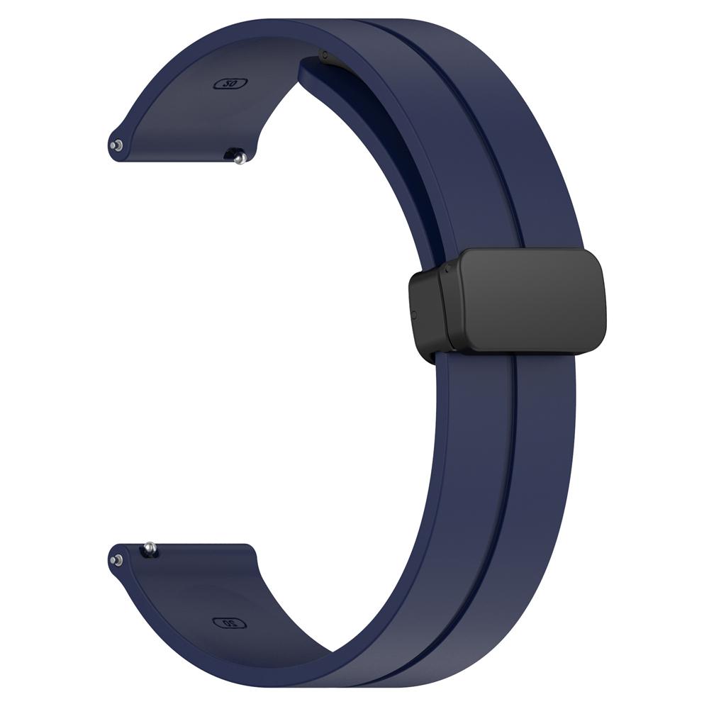 20 мм 22 мм ремешки для часов для Amazfit GTS 4/3/2/2e/GTS2 Mini/GTR 4/Pro/helio Магнитная петля силиконовый браслет Amazfit bip 3 5 6 ремешок