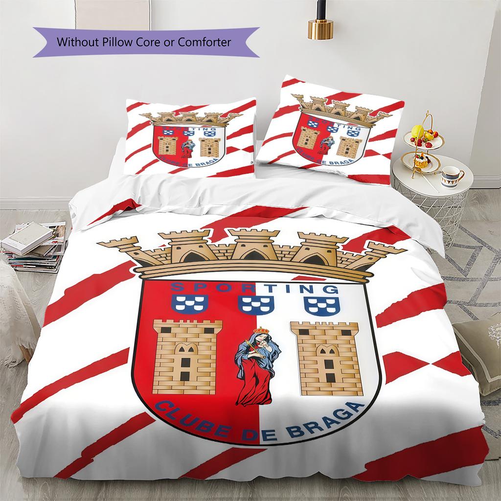 BRA poster Bedding Quilt Set Quilt Cover Pillowcase Home Decoration Birthday Gift (1 * duvet cover + 2 * pillowcase, without core)