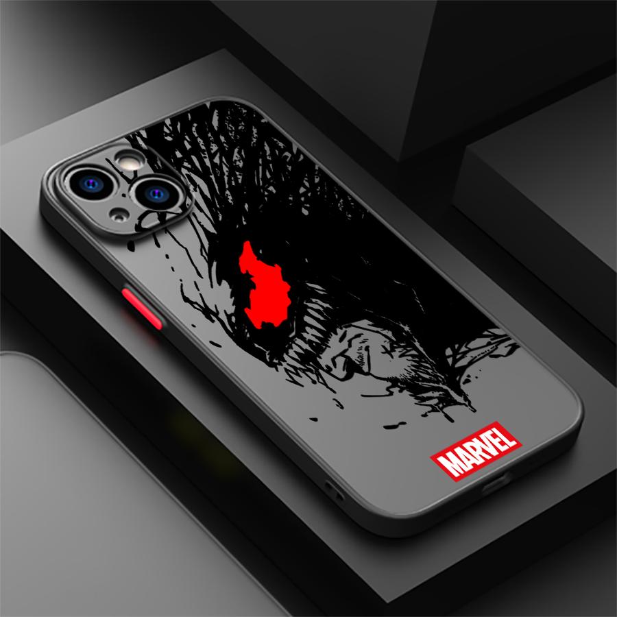 Чехол-накладка Marvels Spider-Man Venom для телефона iPhone 17 Pro Max 17e Air 7 8 SE 14 XS XR 13 Mini 12 16 Plus 11 15