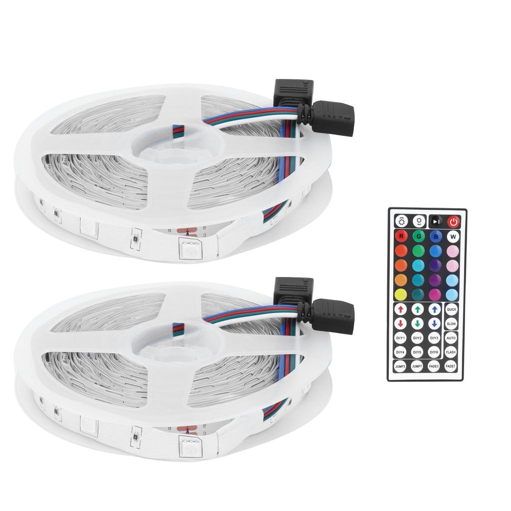 300 светодиодных лент 10 м цветные RGB ленты с регулируемой яркостью 12 В для наружного декора