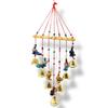 Handcrafted Rajasthani Wind Chime Door Wall Hanging Decorative Showpiece Wall Hanging Home Decor Home Furnishing Diwali Gift Corporate Gift (Peacock