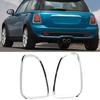 2 шт. Накладка на задний фонарь автомобиля для BMW Mini Cooper R56 R57 R58 R59 2007-2013 Декоративная рамка-кольцо для заднего фонаря Автоаксессуары