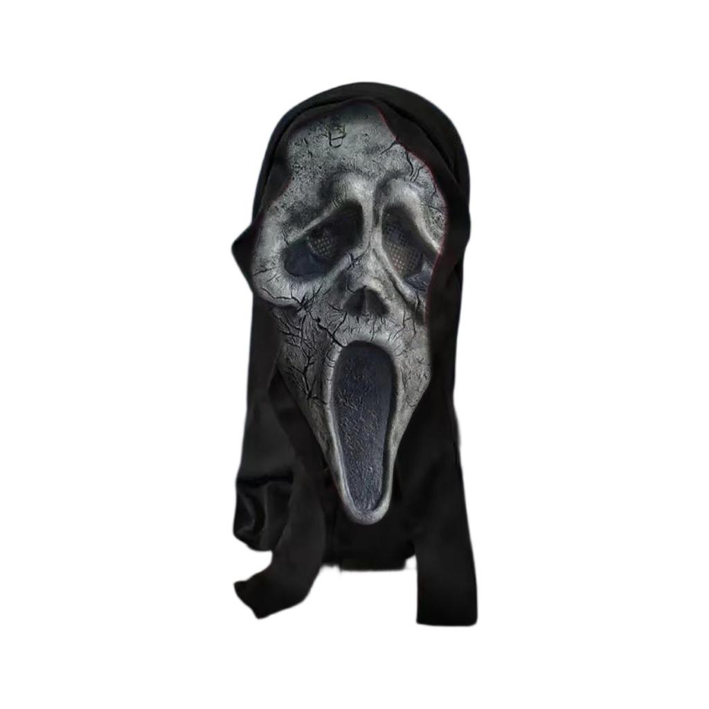 Латексная маска на голову для вечеринки, танцев, ролевых игр, реквизит