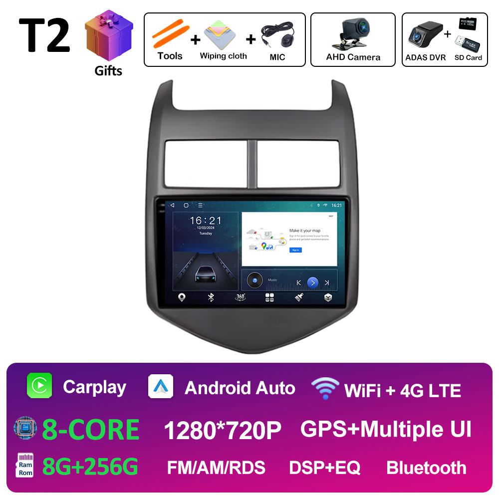 Для Chevrolet AVEO Sonic 2011 2012 2013 Интеллектуальная система Беспроводной Carplay Автомобильный мультимедийный аудио-видео проигрыватель GPS-навигация BT