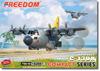 Freedom Model Kit Compact Series American Tactical Transport Aircraft Plastic Model FRE162051 Non-Scale C-130H