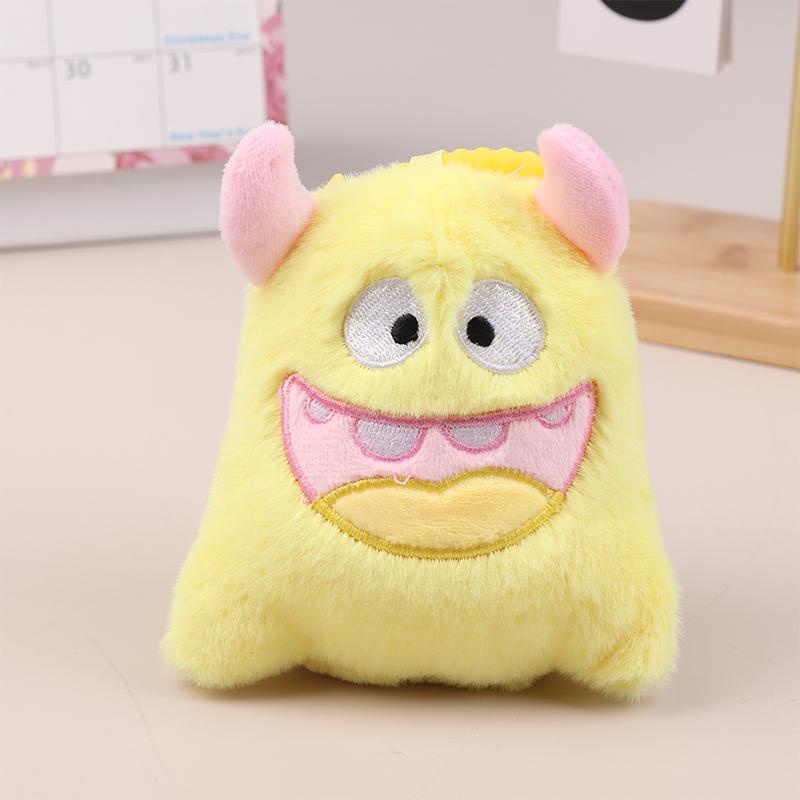 Kawaii мультфильм монстр плюшевый брелок милый плюшевый кукольный брелок рюкзак кулон сумка ключ подвесной декор пара праздничный подарок
