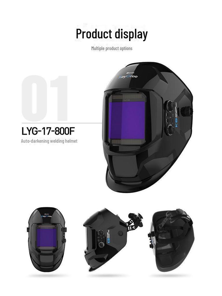 Kegeri Head-Mounted Flip-Up Anti-Glare Welding Mask