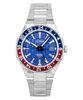 Серия 8 880 GMT Нержавеющая сталь Синий циферблат Автоматический NB6030-59L 100М Мужские часы