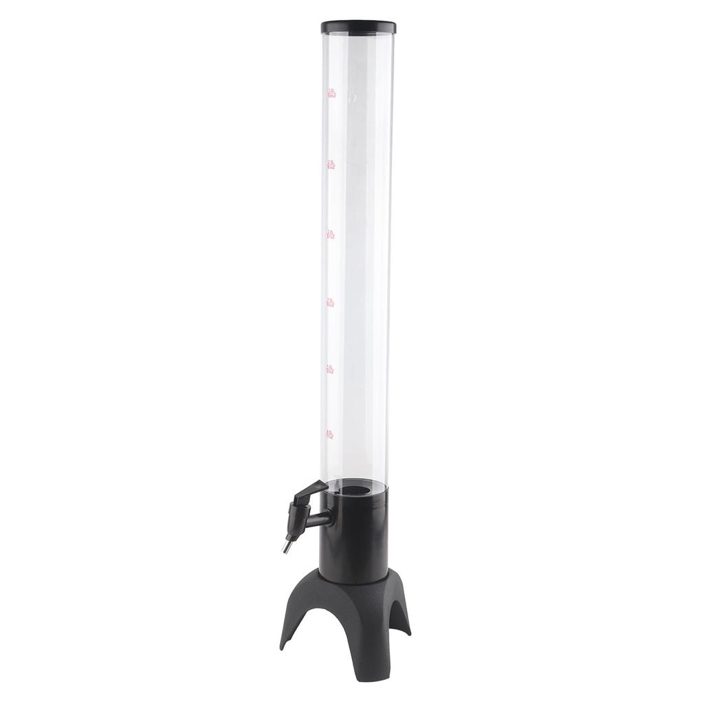 Removable Ice Tube Three Legged Beer Tap Tower 3L Draft Beer Tower Beverage Dispenser