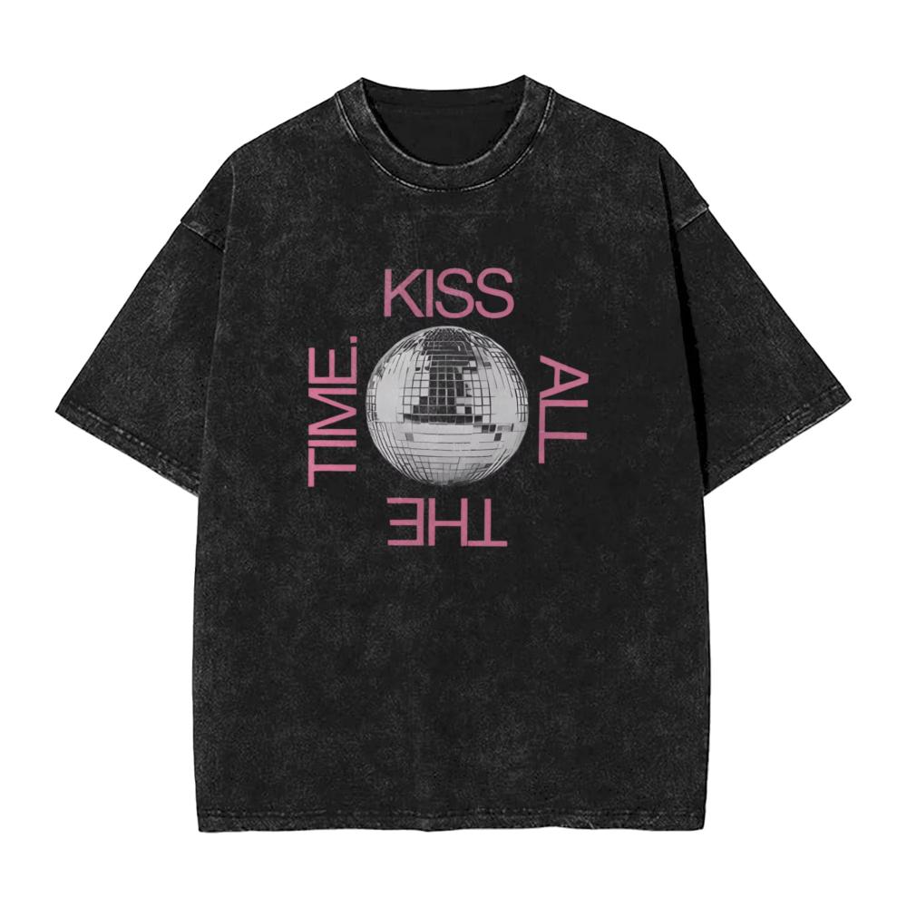 2026 Latest H-Harry S-Styles Fan Men Women T Shirt Washed Casual Tees Short Sleeve Crewneck T-Shirt Cotton Adult Clothes Summer