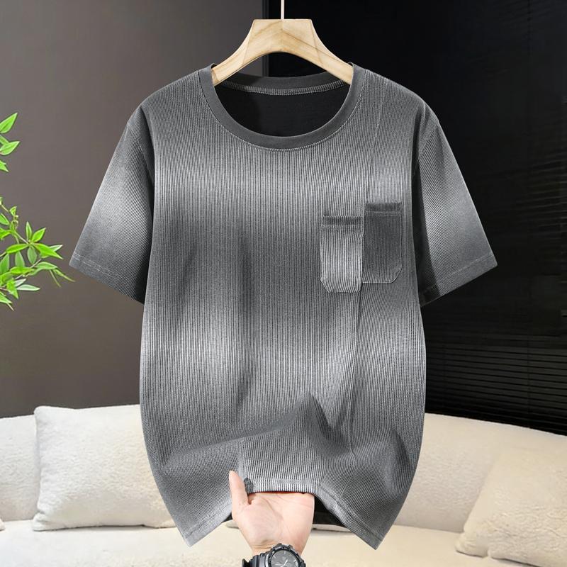 Большие размеры 4XL-11XL Модная оверсайз футболка Мужские топы Повседневная футболка с коротким рукавом Летняя мужская одежда