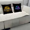 Movie J-JurasskS P-Park D-Dinosaur Pillow Case Removable Washable Cushion Cover – All-Season Soft Linen